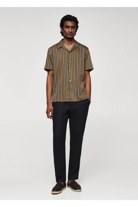 پیراهن آستین کوتاه مردانه منگو