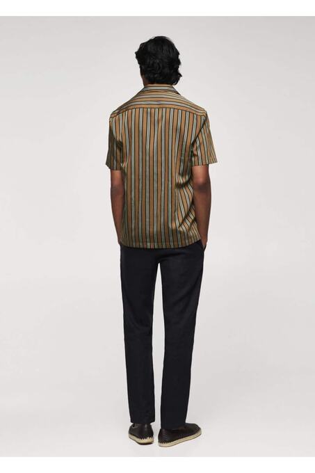 پیراهن آستین کوتاه مردانه منگو