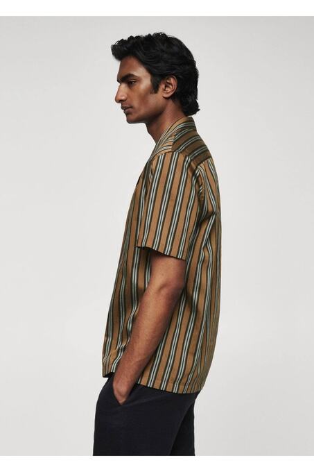 پیراهن آستین کوتاه مردانه منگو