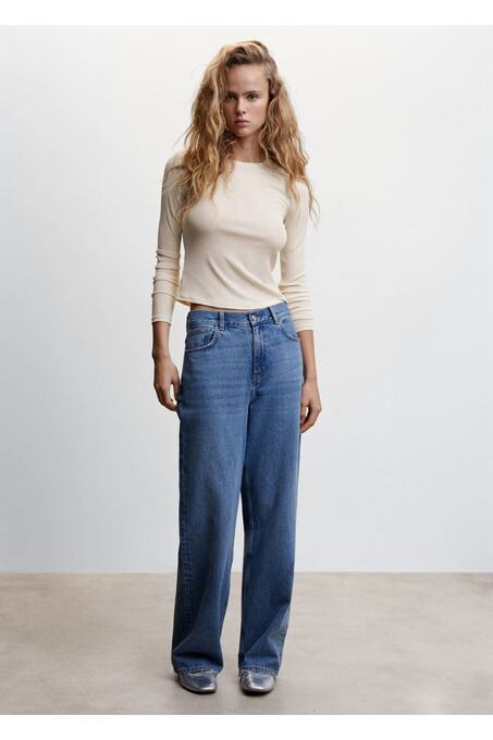 تی شرت آستین بلند زنانه منگو