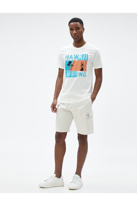 تی شرت آستین کوتاه مردانه کوتون