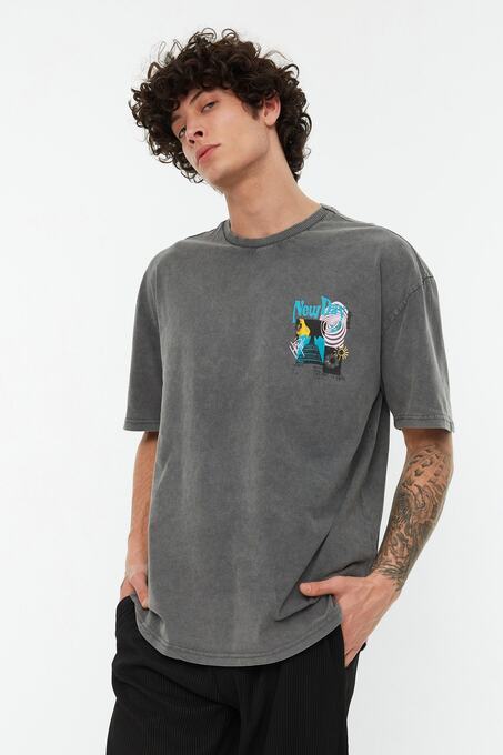 تی شرت آستین کوتاه مردانه ترندیول مَن