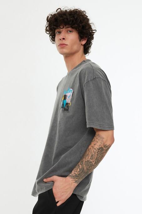 تی شرت آستین کوتاه مردانه ترندیول مَن