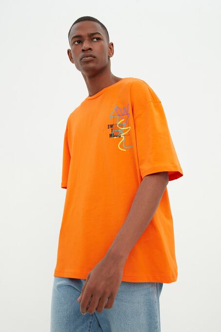 تی شرت آستین کوتاه مردانه ترندیول مَن