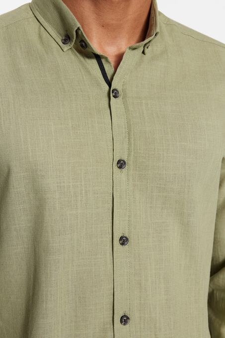 پیراهن آستین بلند مردانه ترندیول مَن