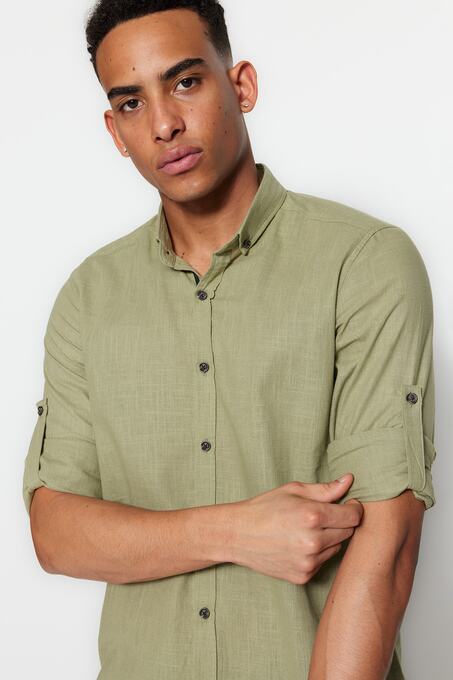 پیراهن آستین بلند مردانه ترندیول مَن