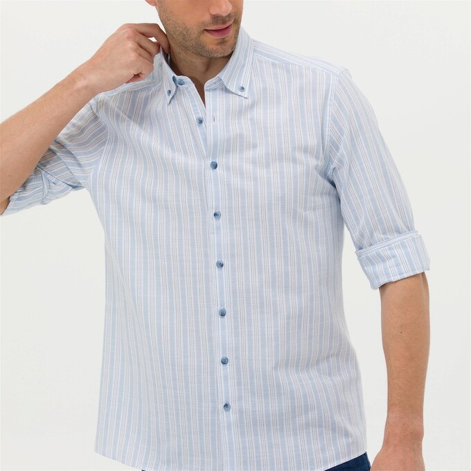 پیراهن آستین بلند مردانه پیر کاردین