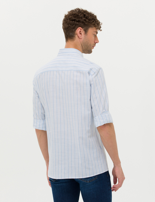 پیراهن آستین بلند مردانه پیر کاردین