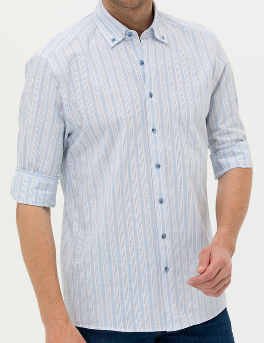 پیراهن آستین بلند مردانه پیر کاردین