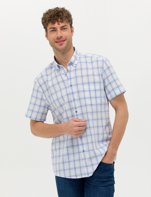 پیراهن آستین کوتاه مردانه پیر کاردین