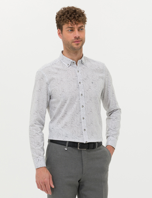 پیراهن آستین بلند مردانه پیر کاردین