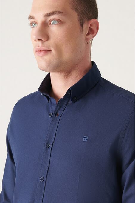 پیراهن آستین بلند مردانه آوا