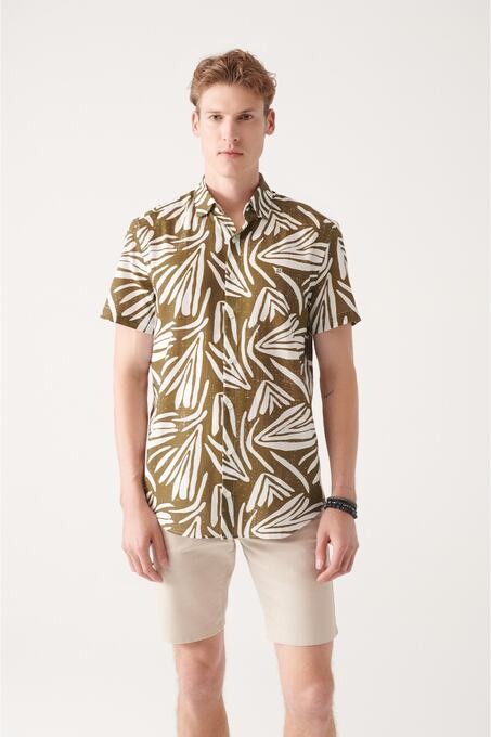 پیراهن آستین کوتاه مردانه آوا