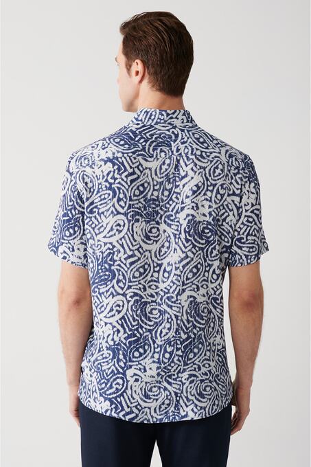 پیراهن آستین کوتاه مردانه آوا