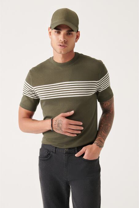 تی شرت آستین کوتاه مردانه آوا