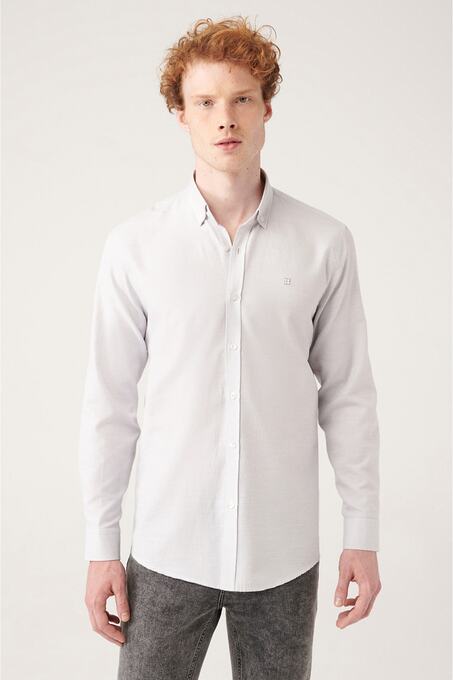 پیراهن آستین بلند مردانه آوا