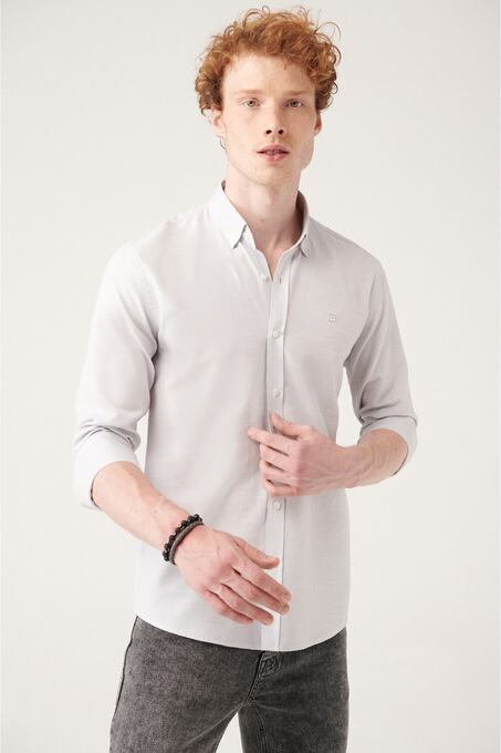 پیراهن آستین بلند مردانه آوا