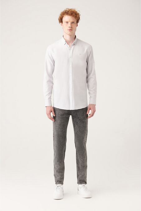 پیراهن آستین بلند مردانه آوا