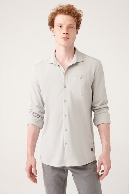 پیراهن آستین بلند مردانه آوا