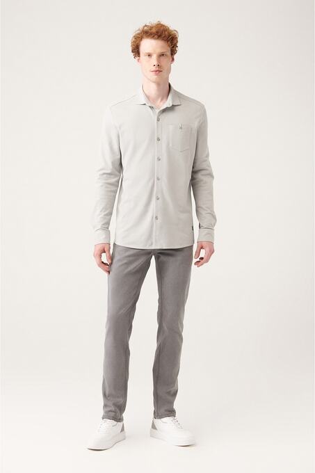 پیراهن آستین بلند مردانه آوا