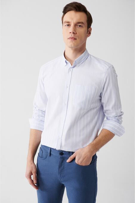 پیراهن آستین بلند مردانه آوا