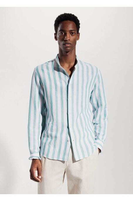 پیراهن آستین بلند مردانه منگو