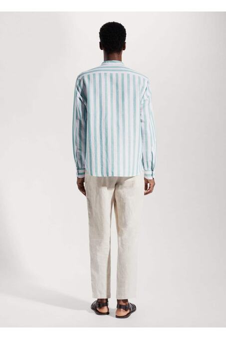 پیراهن آستین بلند مردانه منگو