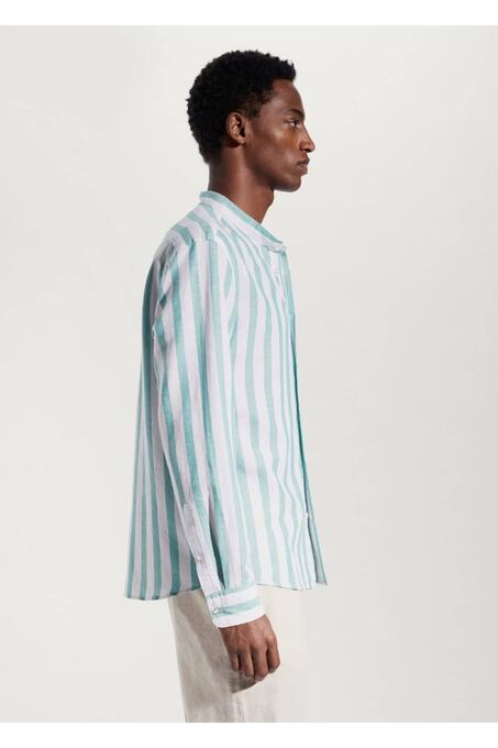 پیراهن آستین بلند مردانه منگو