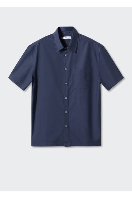 پیراهن آستین کوتاه مردانه منگو