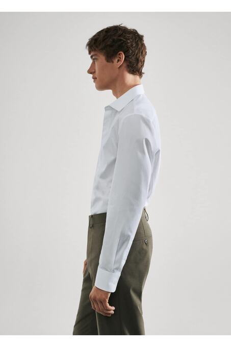 پیراهن آستین بلند مردانه منگو