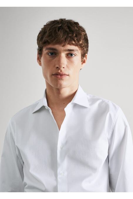 پیراهن آستین بلند مردانه منگو