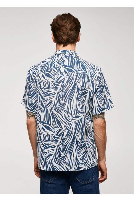 پیراهن آستین کوتاه مردانه منگو