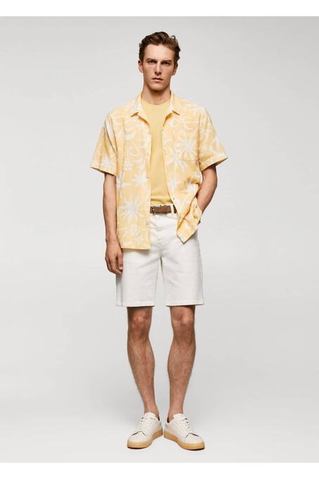 پیراهن آستین کوتاه مردانه منگو