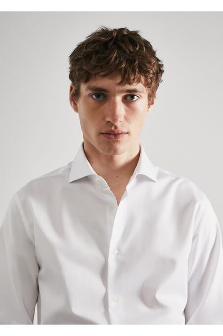 پیراهن آستین بلند مردانه منگو