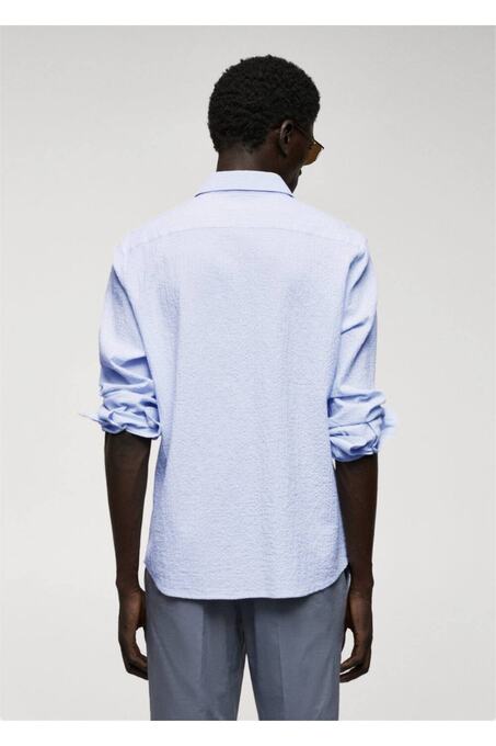 پیراهن آستین بلند مردانه منگو