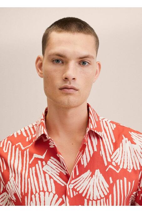 پیراهن آستین کوتاه مردانه منگو