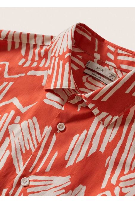 پیراهن آستین کوتاه مردانه منگو