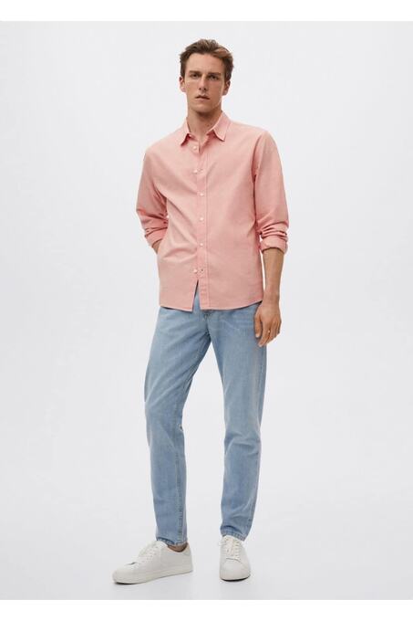 پیراهن آستین بلند مردانه منگو