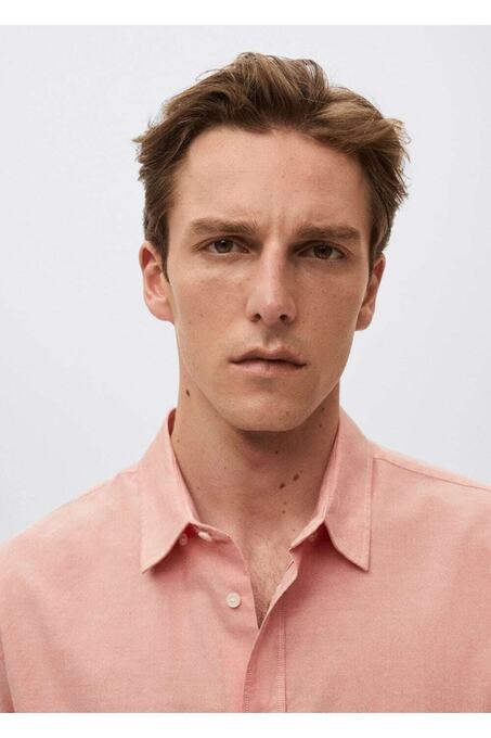 پیراهن آستین بلند مردانه منگو