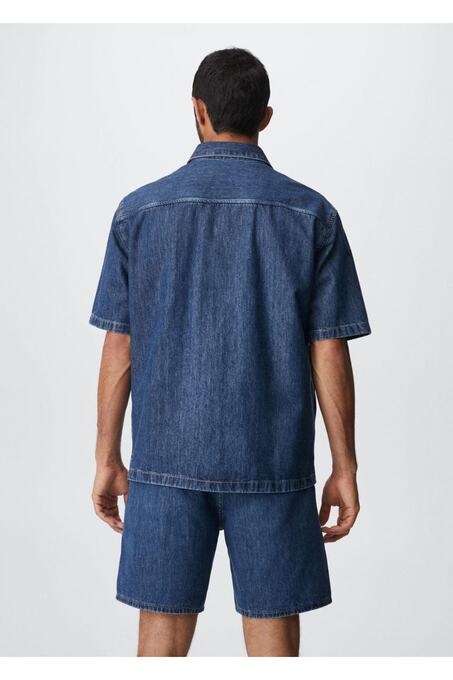 پیراهن آستین کوتاه مردانه منگو