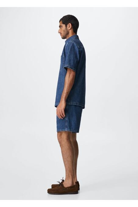 پیراهن آستین کوتاه مردانه منگو