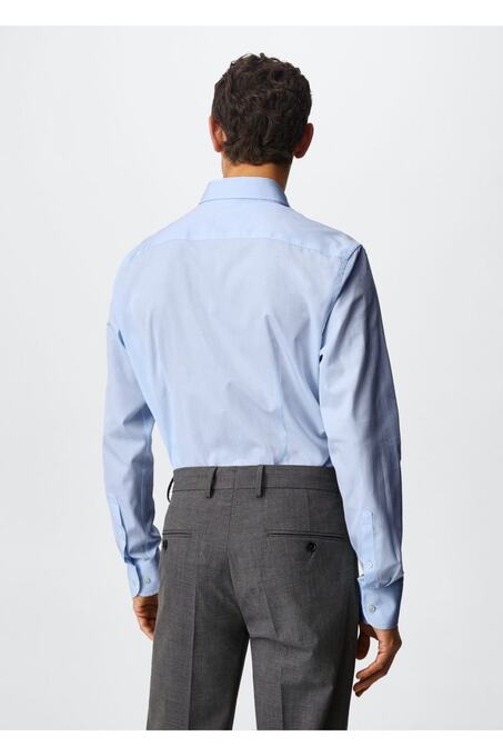 پیراهن آستین بلند مردانه منگو