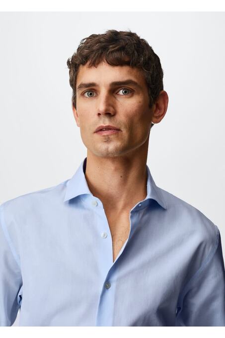 پیراهن آستین بلند مردانه منگو