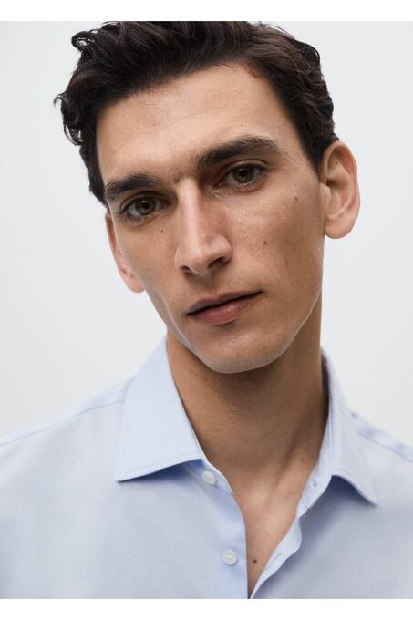 پیراهن آستین بلند مردانه منگو