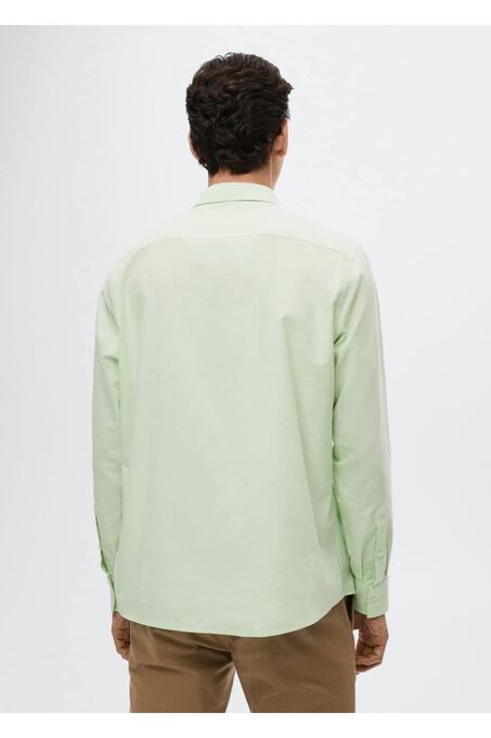 پیراهن آستین بلند مردانه منگو