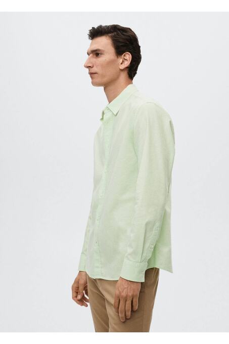 پیراهن آستین بلند مردانه منگو