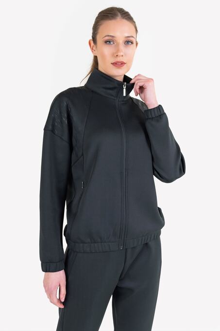 سویشرت و هودی سیاه سویشرت و هودی زنانه لسکون