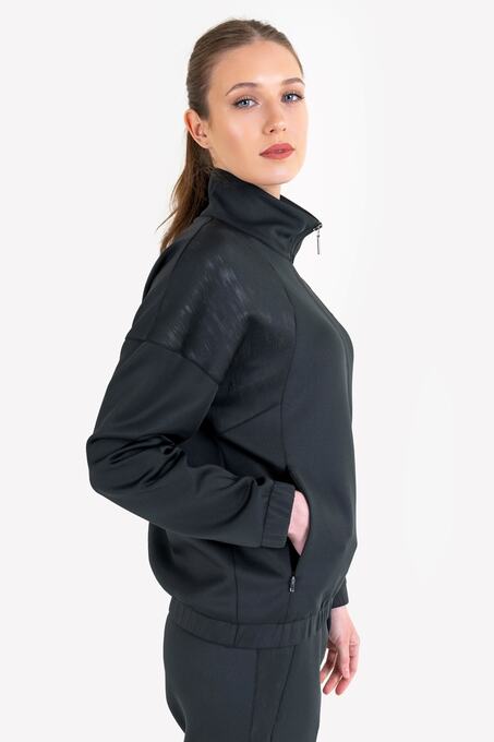 سویشرت و هودی سیاه سویشرت و هودی زنانه لسکون