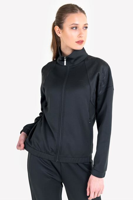 سویشرت و هودی سیاه سویشرت و هودی زنانه لسکون