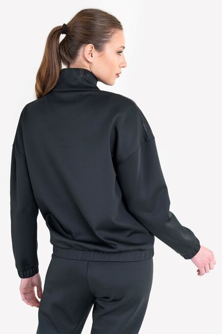 سویشرت و هودی سیاه سویشرت و هودی زنانه لسکون